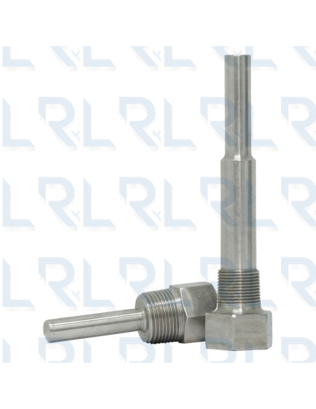 Termopozo en Acero Inoxidable 316