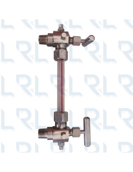 Juego de Válvulas para Nivel en Acero Inoxidable Juego de Válvulas para Nivel en Acero Inoxidable