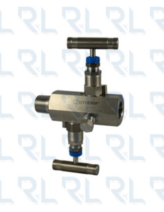 Válvula de bloqueo y purga