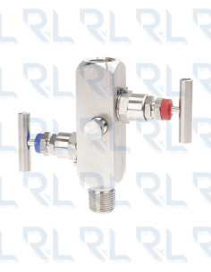 Válvula de bloqueo y purga 2