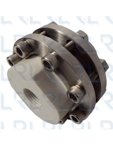 Sello Separador Diafragma en Acero Inoxidable -...