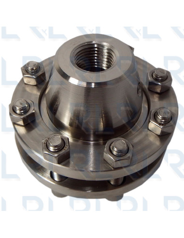 Sello Separador Diafragma en Acero Inoxidable -...