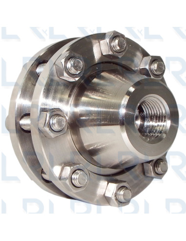 Sello Separador Diafragma en Acero Inoxidable -...