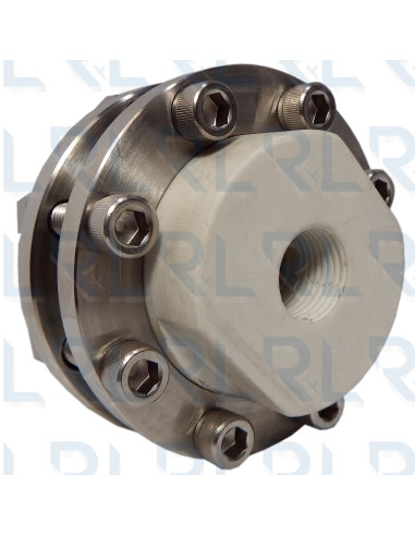 Sello Separador Diafragma en Acero Inoxidable -...