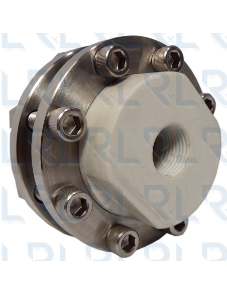 Sello Separador Diafragma en Acero Inoxidable - Teflón