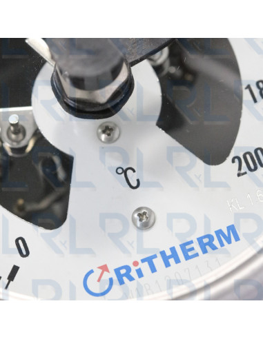 Termómetro Contactos Eléctricos Total Acero...