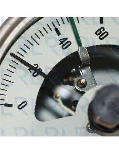 Termómetro Contactos Eléctricos Total Acero...