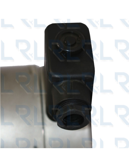 Termómetro Contactos Eléctricos Total Acero Inoxidable, Caratula 4" x Bulbo 4", Conexión Vertical 1/2" NPT