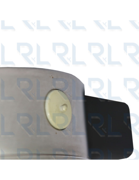 Termómetro Contactos Eléctricos Total Acero Inoxidable, Caratula 4" x Bulbo 4", Conexión Vertical 1/2" NPT