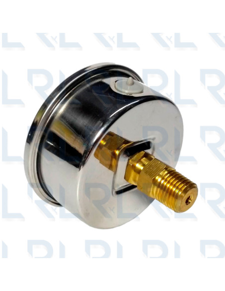 Conexión Trasera 1/4" NPT en Bronce Grafado  Conexión Trasera 1/4" NPT en Bronce Grafado