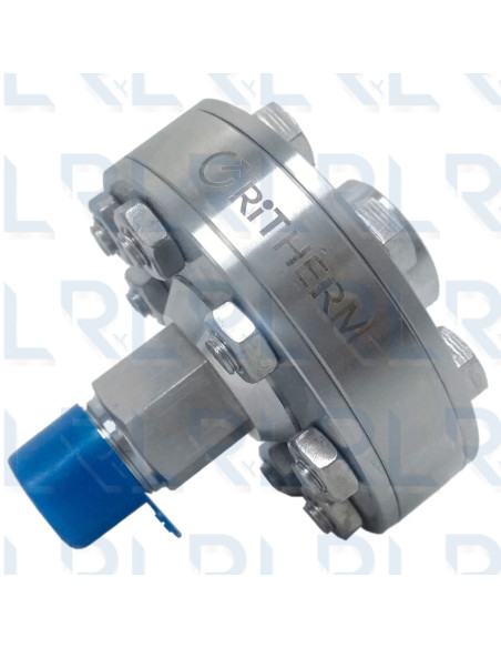 Sello Separador Diafragma Grafado en Acero Inoxidable