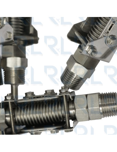 Termómetro Escualizable 3" Acero Inoxidable...