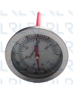 Termómetro de Bolsillo Tipo Punzón Caratula 2" x Bulbo 5" 2