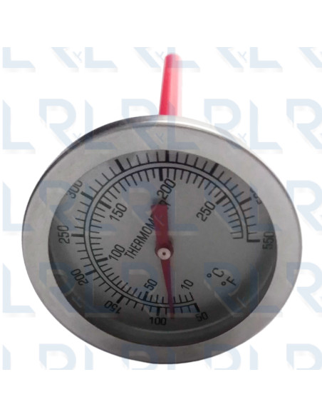 Termómetro de Bolsillo Tipo Punzón Caratula 2" x Bulbo 5"