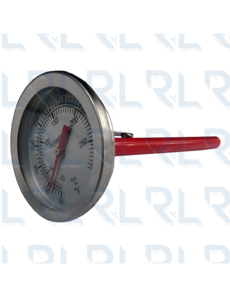 Termómetro de Bolsillo Tipo Punzón Caratula 2" x Bulbo 5"