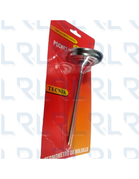 Termómetro de Bolsillo Tipo Punzón Caratula 2" x Bulbo 5"