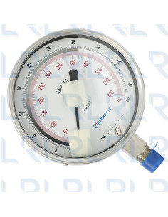 Manómetro Patrón Total Acero Inoxidable 6"