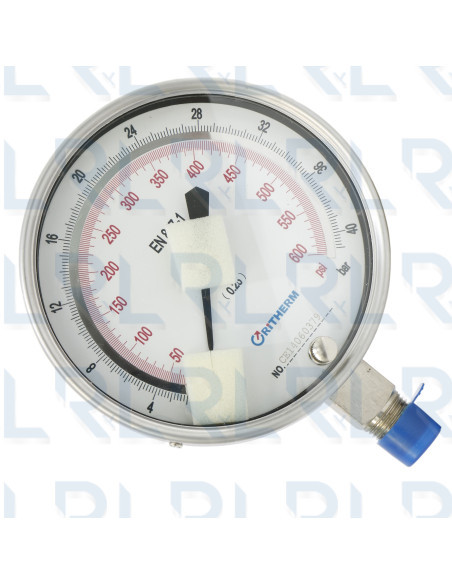Manómetro Patrón Total Acero Inoxidable 6"