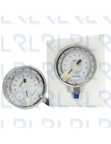 Manómetro Patrón Total Acero Inoxidable 6",...