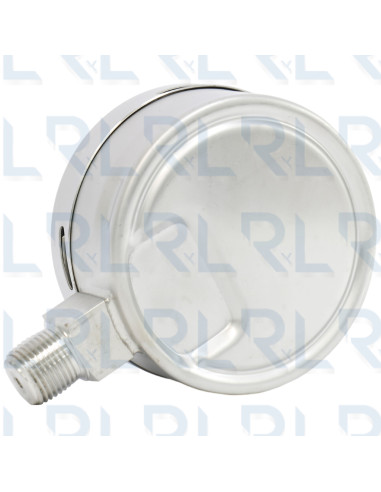 Manómetro Total Acero Inoxidable 2.5" Conexión...