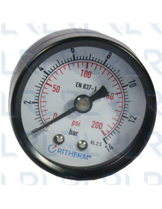 Manómetro Caja Negra 2.5"