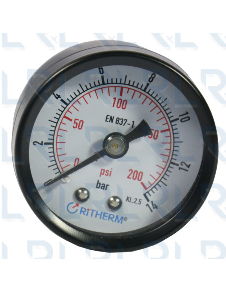 Manómetro Caja Negra 2.5"