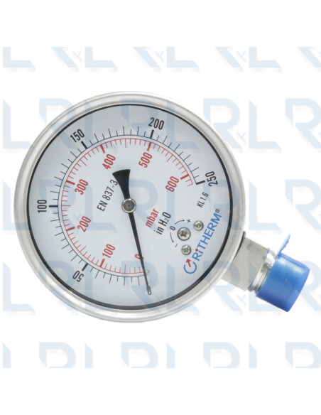 Manómetro Total Acero Inoxidable 4"