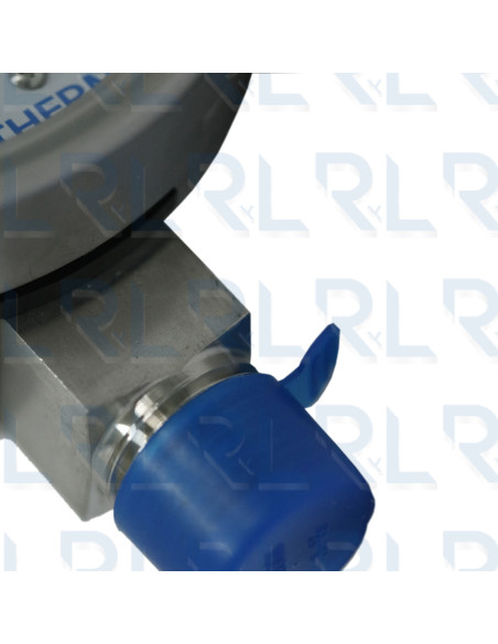 Manómetro Total Acero Inoxidable 4", Conexión Vertical 1/2" NPT (Pulgadas de Agua)