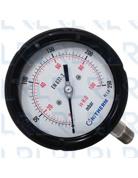 Manómetro Caja Termoplástica 4.5" Manómetro Caja Termoplástica 4.5"