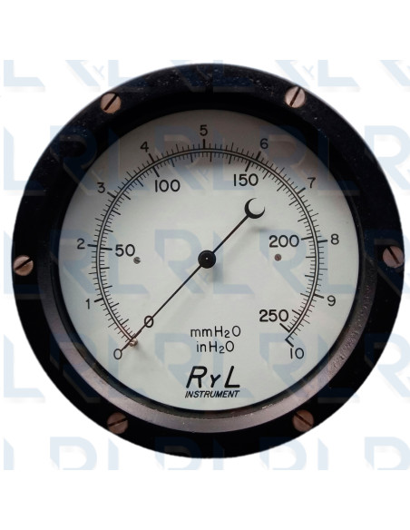 Manómetro Caja Aluminio 8.5"