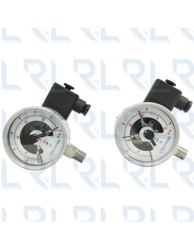 Manómetro Contactos Eléctricos Total Acero...