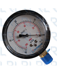 Vacuómetro Caja Negra 2.5"