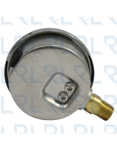 Vacuómetro Caja Acero Inoxidable 2.5" 2