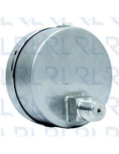 Vacuómetro Total Acero Inoxidable 4" 2