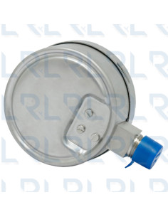 Vacuómetro Total Acero Inoxidable 4" 2
