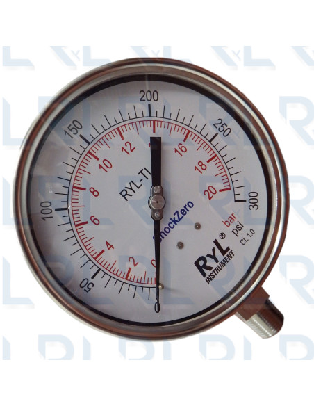 Manómetro Total Acero Inoxidable 6"