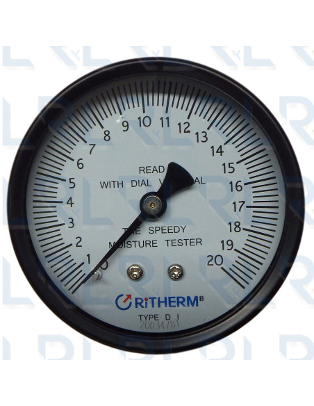 Manómetro Humedómetro Caja Negra 2.5”