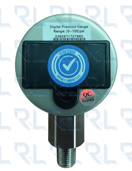 Manómetro Digital 3330 2 1/2”